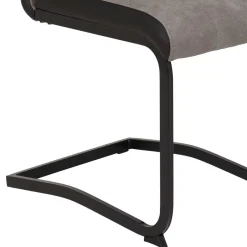 Hochlehner Schwingstuhl in Grau & Schwarz - Milly (Set)^Wohnen Online