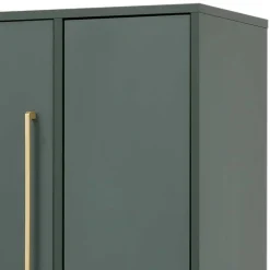 Hochschrank in Dunkelgrün & Gold - Aqua^Wohnen Sale