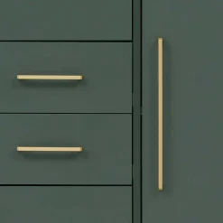 Hochschrank in Dunkelgrün & Gold - Aqua^Wohnen Sale