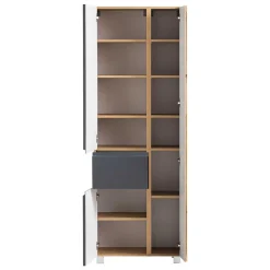 Wohnen Hochschrank mit drei Türen mit Schublade - Jambi