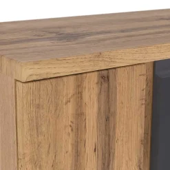 Wohnen Hochschrank mit drei Türen mit Schublade - Jambi