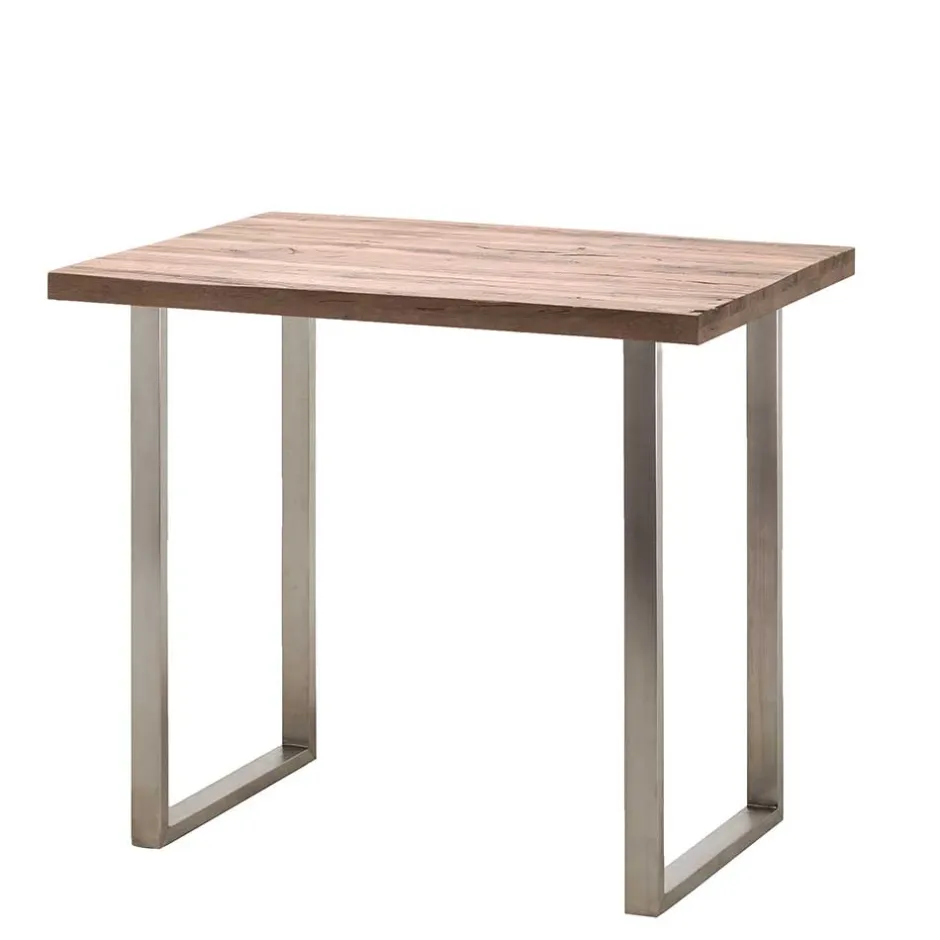 Wohnen Hochtisch aus gekälktem Eichenholz - Lucerna