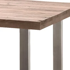 Wohnen Hochtisch aus gekälktem Eichenholz - Lucerna