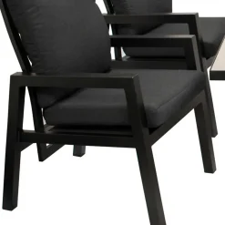 Hochwertige Garten Sitzgruppe in Grau - Alpes (siebenteilig)^Wohnen