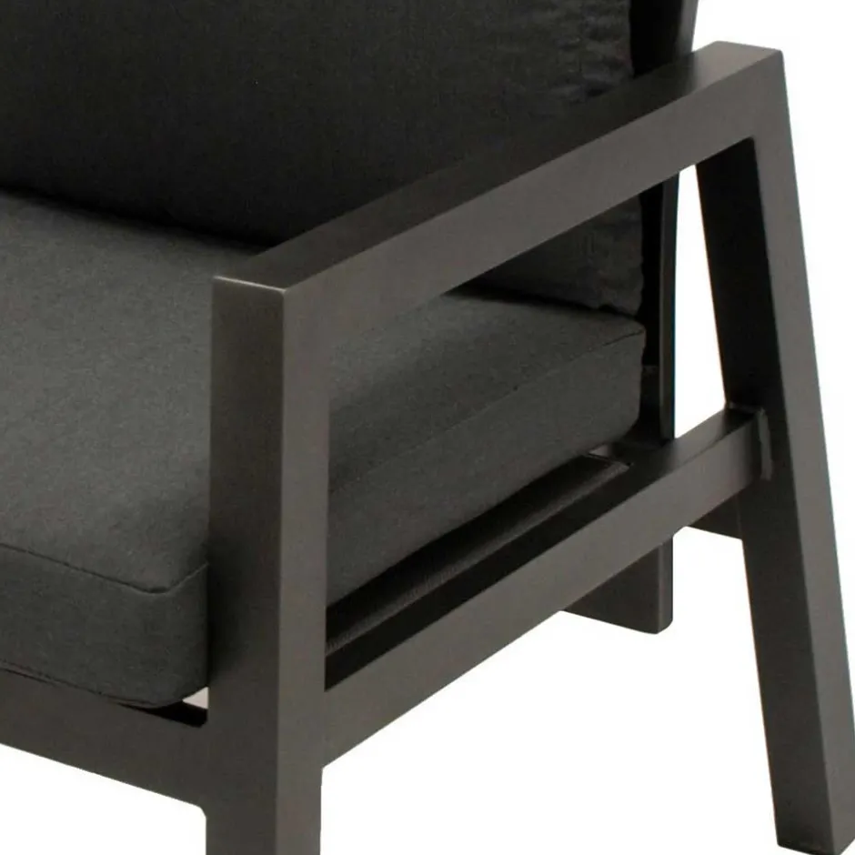 Hochwertige Garten Sitzgruppe in Grau - Alpes (siebenteilig)^Wohnen