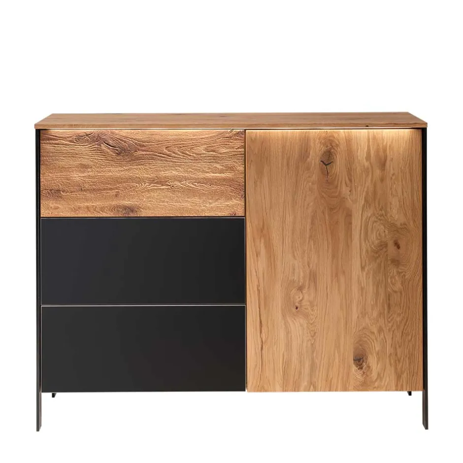 Wohnen Hochwertige Kombikommode in Wildeiche - Claas