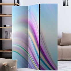 Hochwertiger Leinwand Paravent mit Druck - Corunna^Wohnen Clearance