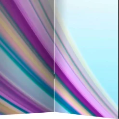 Hochwertiger Leinwand Paravent mit Druck - Corunna^Wohnen Clearance