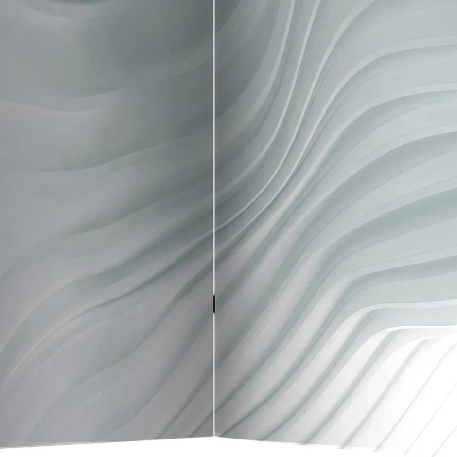 Hochwertiger Paravent aus bedruckter Leinwand - Amuting^Wohnen Sale