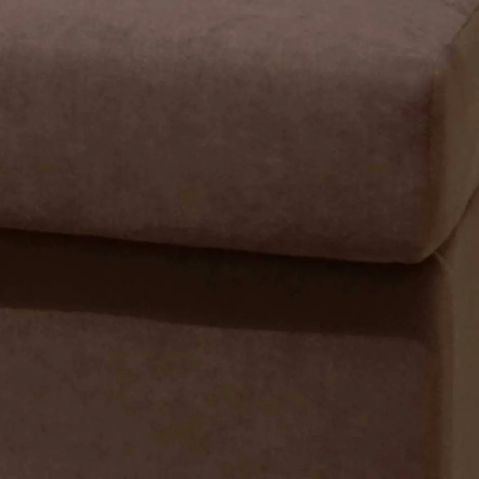 Wohnen Hochwertiger Schlafsessel in Dunkelbraun - Camuna