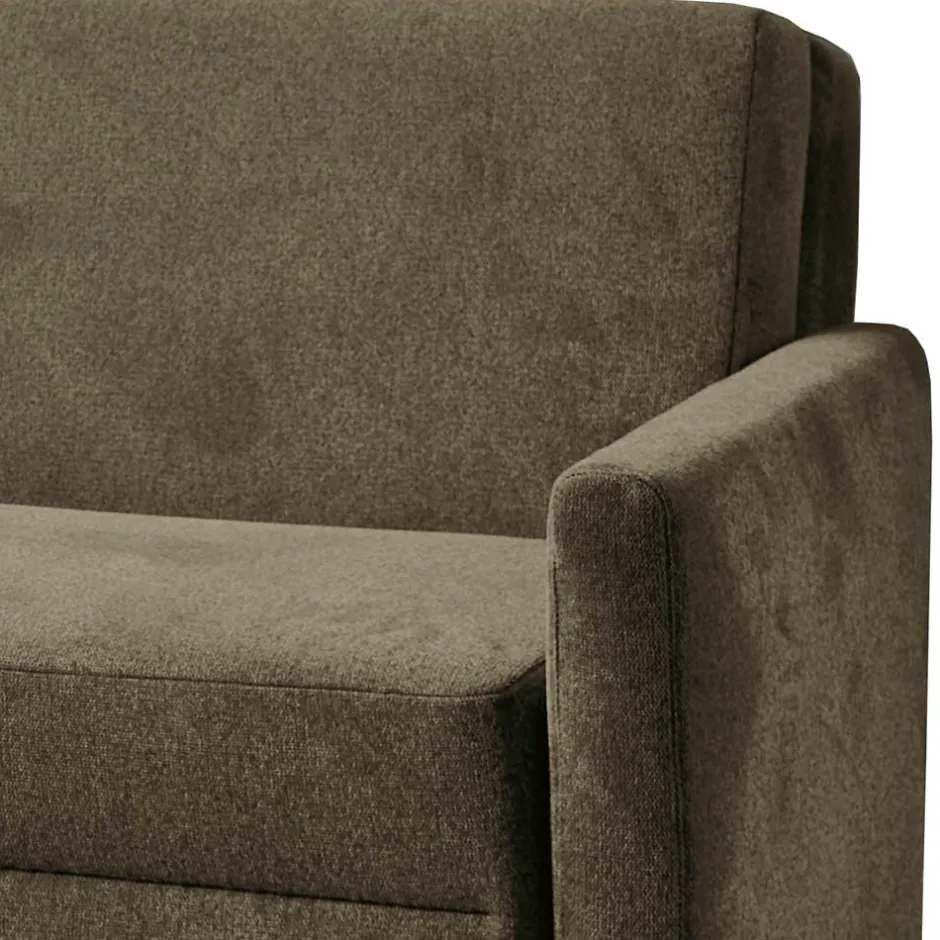 Hochwertiges Schlafsofa in Dunkelgrau Stoff - Floriva^Wohnen Online