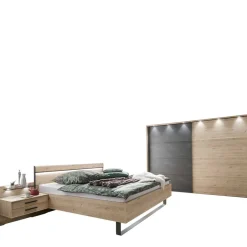 Hochwertiges Schlafzimmer Set mit LED - Licruva (vierteilig)^Wohnen Best