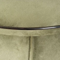 Hocker in Oliv Grün mit Dunkelgrau - Enlino^Wohnen New