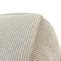 Hocker Pouf in Beige Cordbezug - Salvita III^Wohnen Best
