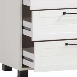 Hohe Kommode mit Fach & vier Schubladen - Goliat^Wohnen Sale