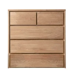 Wohnen Hohe Kommode mit fünf Schubladen - Villa