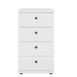 Wohnen Hohe Kommode mit vier Schubladen - Flinn