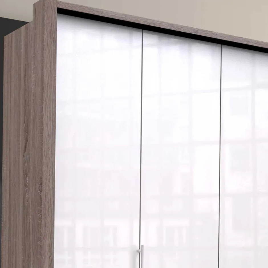 Wohnen Hoher Schlafzimmerschrank 2-türig - Empresian