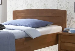 Hohes Bett Florentina aus Buche Massivholz^Wohnen Best