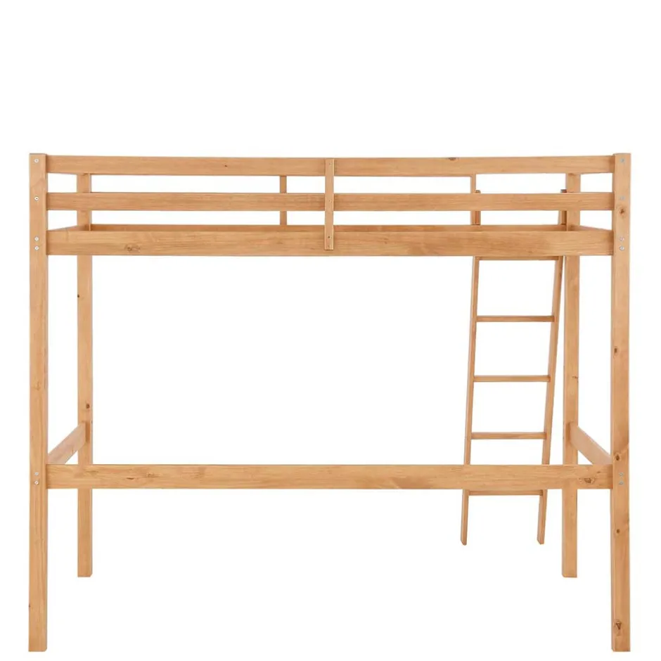 Hohes Hochbett aus Kiefer Massivholz - Usavina^Wohnen Clearance