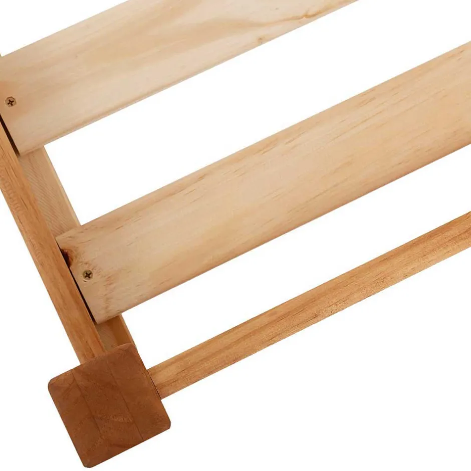 Hohes Hochbett aus Kiefer Massivholz - Usavina^Wohnen Clearance