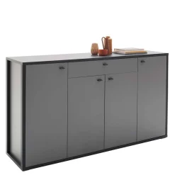 Hohes Sideboard in Grau & Anthrazit - Ridona^Wohnen Sale