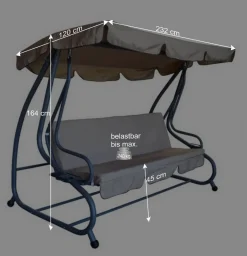 Hollywood Schaukel Alino in Creme^Wohnen Hot