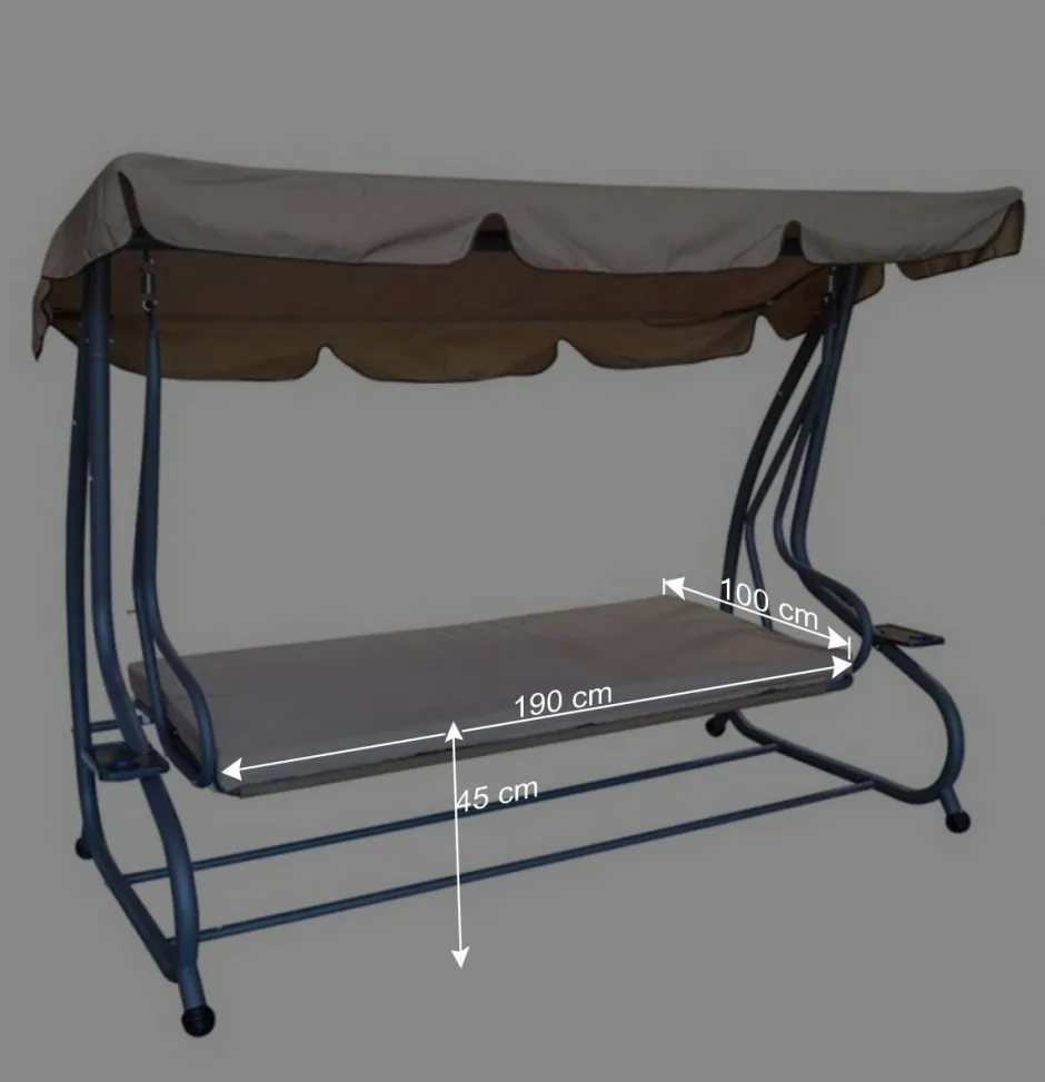 Hollywood Schaukel Alino in Creme^Wohnen Hot