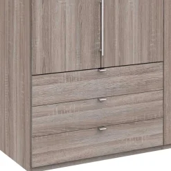 Wohnen Holz Dekor Schlafzimmerschrank mit Falttüren - Crenba