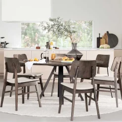 Holz Essgruppe in Rund - Granada (siebenteilig)^Wohnen Best