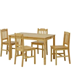 Holz Essgruppe mit vier Sitzplätzen - Sortho (fünfteilig)^Wohnen Sale