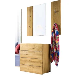 Holz Garderoben Set aus Eiche - Avidora (vierteilig)^Wohnen Sale