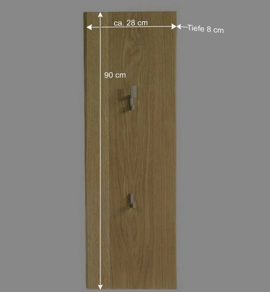 Holz Garderoben Set aus Eiche - Avidora (vierteilig)^Wohnen Sale