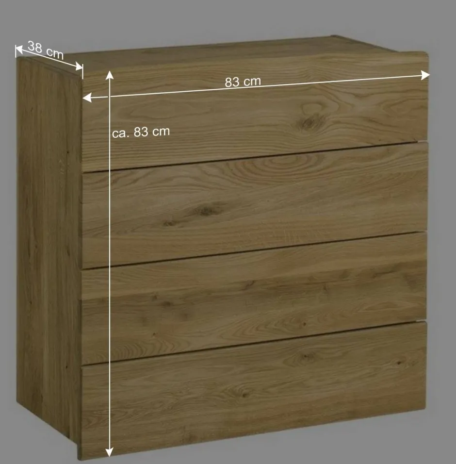 Holz Garderoben Set aus Eiche - Avidora (vierteilig)^Wohnen Sale