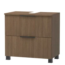 Wohnen Holz Look Badezimmermöbel Set - Ucaida (vierteilig)