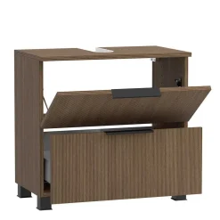 Wohnen Holz Look Badezimmermöbel Set - Ucaida (vierteilig)