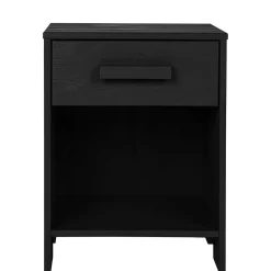 Holz Nachtkonsole mit Fach & Schublade - Eslovia^Wohnen Hot