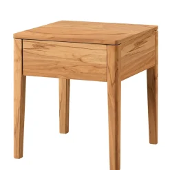 Holz Nachttisch aus Wildbuche massiv - Emjana^Wohnen Online