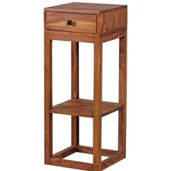 Wohnen Holz Telefontisch Hoslo mit Schublade