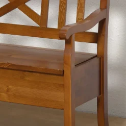 Holzbank Bistrita mit Truhe^Wohnen Online