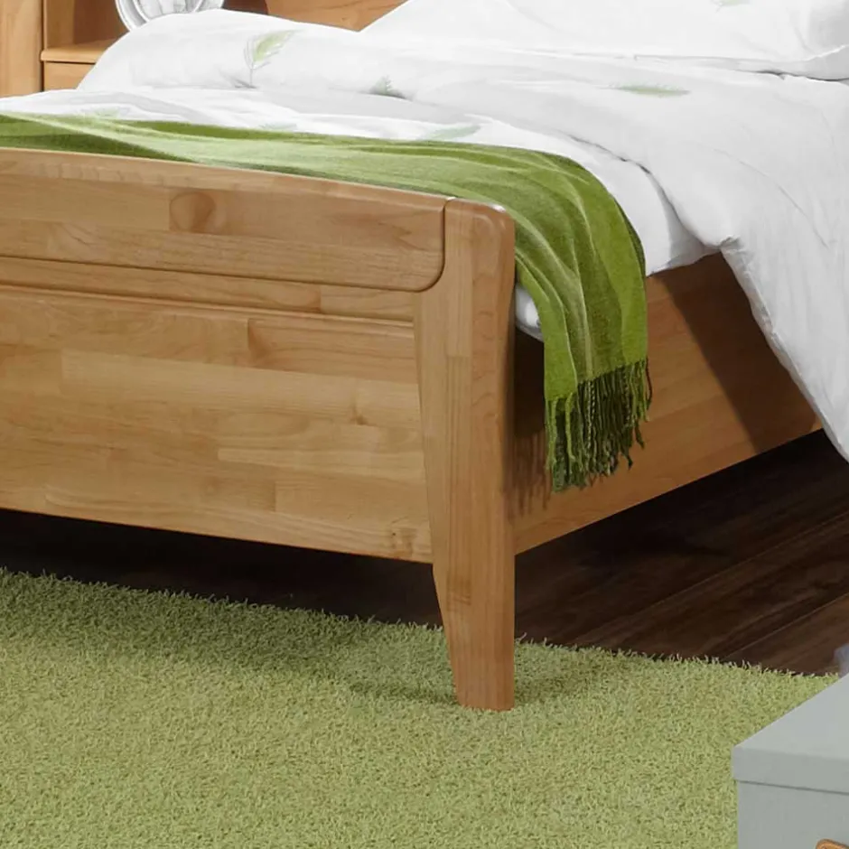 Wohnen Holzbett Bordeaux aus Erle