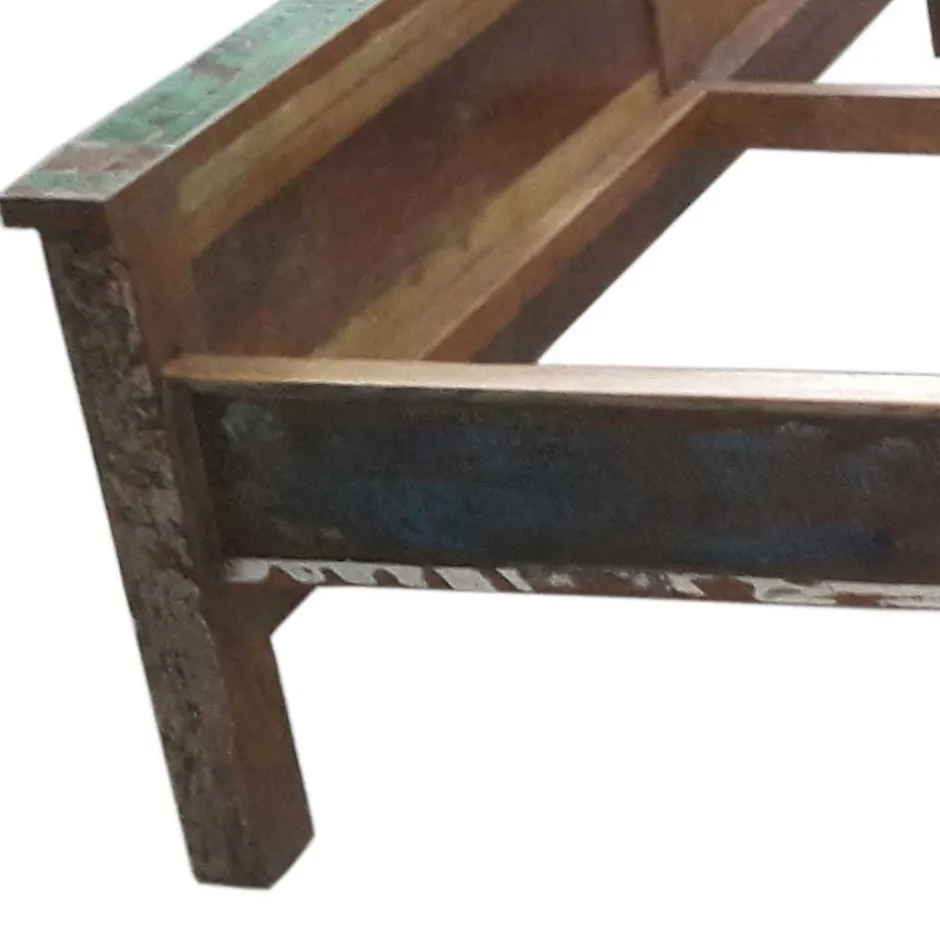 Holzbett Jamaica in Braun Bunt^Wohnen Discount