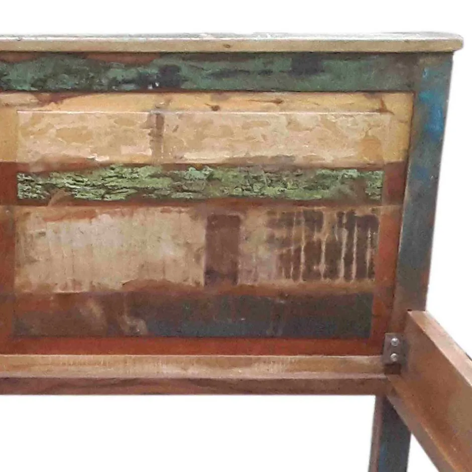 Holzbett Jamaica in Braun Bunt^Wohnen Discount