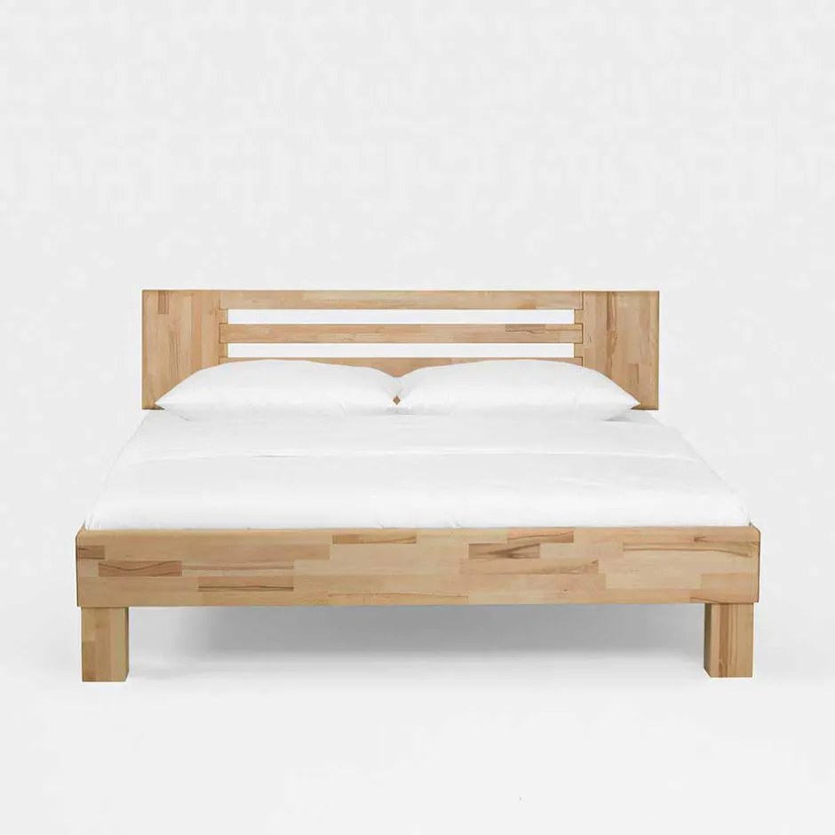 Wohnen Holzbett Life in Kernbuche natur geölt