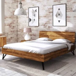 Holzbett mit Überlänge 220 cm - Mandirov^Wohnen Sale