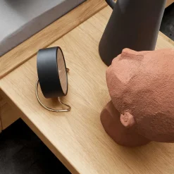 Holzbett mit Chenille Kopfteil & Nachttische - Nadescha (dreiteilig)^Wohnen Outlet