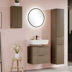 Holzdekor Badausstattung Set - Ucaida (vierteilig)^Wohnen Outlet