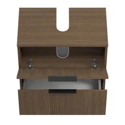 Wohnen Holzdekor Badezimmer-Möbel Set - Ucaida (dreiteilig)