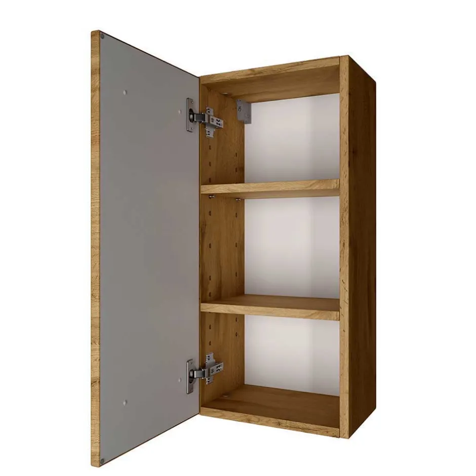 Wohnen Holzdekor Badezimmermöbel Kombi - Arazony (vierteilig)