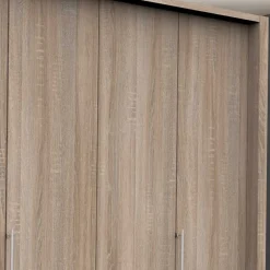 Holzdekor Kleiderschrank in Eiche Sägerau - Zayun^Wohnen Best